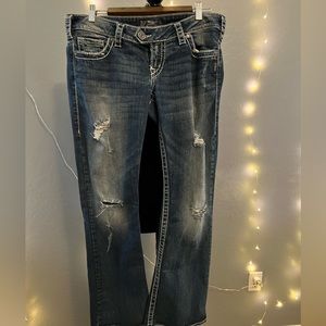 Womens Silver Jeans